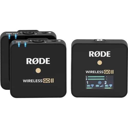 Rode Wireless GO II 2-Person Compact Digital Wireless Microphone + MagClip GO II